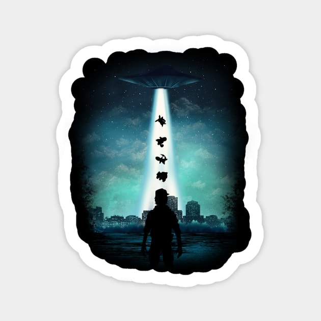 Invasion Sticker by DANDINGEROZZ